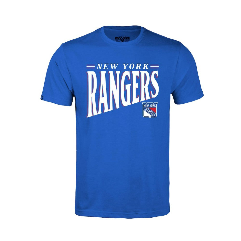 New York Rangers Levelwear Youth Little Richmond Tally T-Shirt - Royal T-shirts