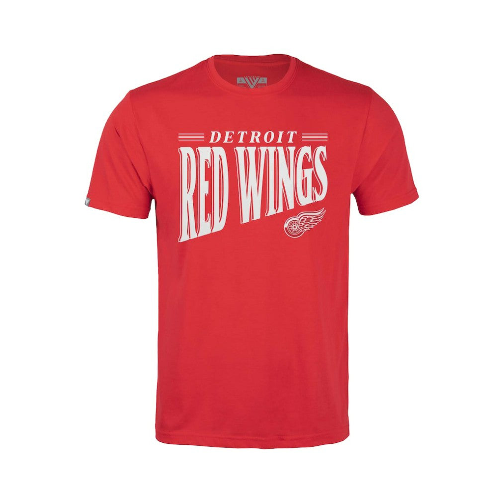 Detroit Red Wings Levelwear Youth Little Richmond Tally T-Shirt - Red T-shirts