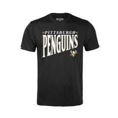 Pittsburgh Penguins Levelwear Youth Little Richmond Tally T-Shirt - Black T-shirts