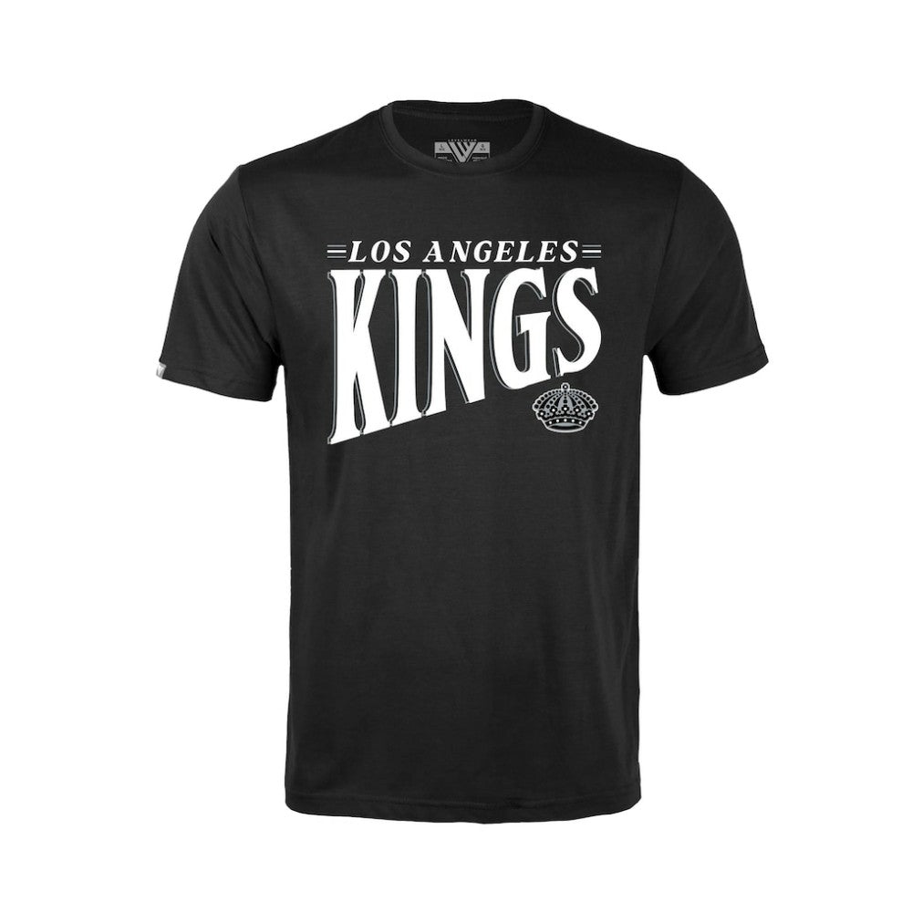 Los Angeles Kings Levelwear Youth Little Richmond Tally T-Shirt - Black T-shirts