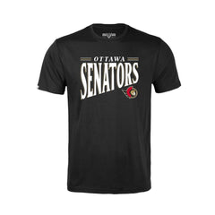 Ottawa Senators Levelwear Youth Little Richmond Tally T-Shirt - Black T-shirts