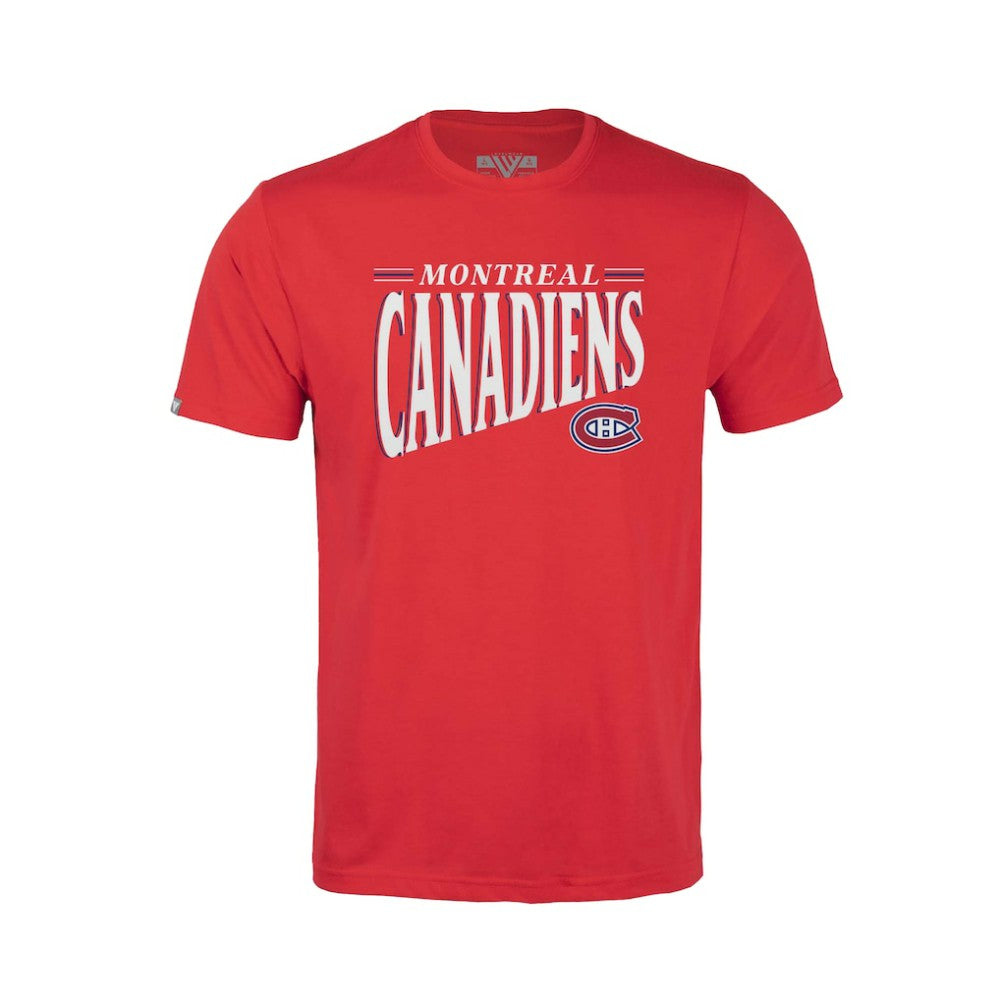 Montreal Canadiens Levelwear Youth Little Richmond Tally T-Shirt - Red T-shirts