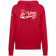 Detroit Red Wings Levelwear Women's Adorn Glide Pullover Hoodie - Red Hoodies