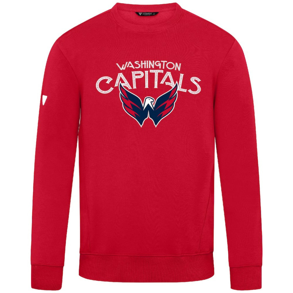 Washington Capitals Levelwear Zane Mission Sweatshirt - Red Sweatshirts