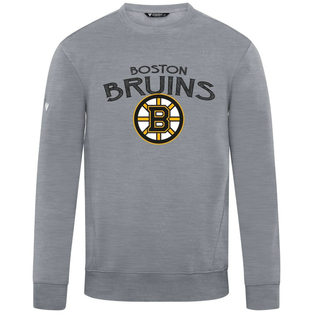 Boston Bruins Levelwear Zane Mission Sweatshirt - Gray Sweatshirts