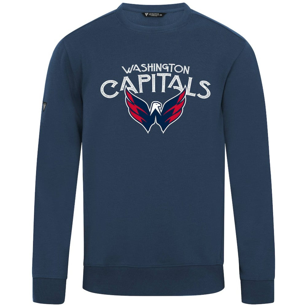 Washington Capitals Levelwear Zane Mission Sweatshirt - Navy Sweatshirts