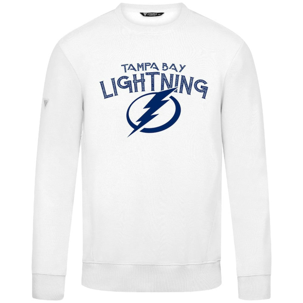 Tampa Bay Lightning Levelwear Zane Mission Sweatshirt - White Sweatshirts