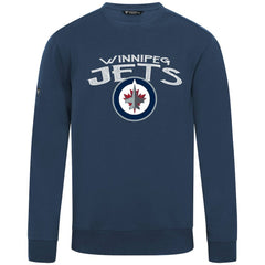 Winnipeg Jets Levelwear Zane Mission Sweatshirt - Navy Sweatshirts