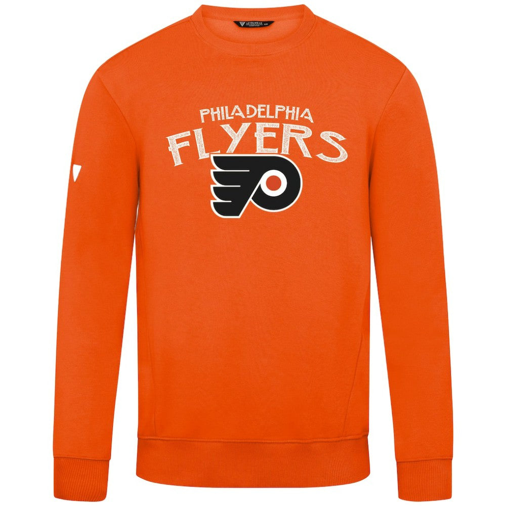 Philadelphia Flyers Levelwear Zane Mission Sweatshirt - Orange Sweatshirts