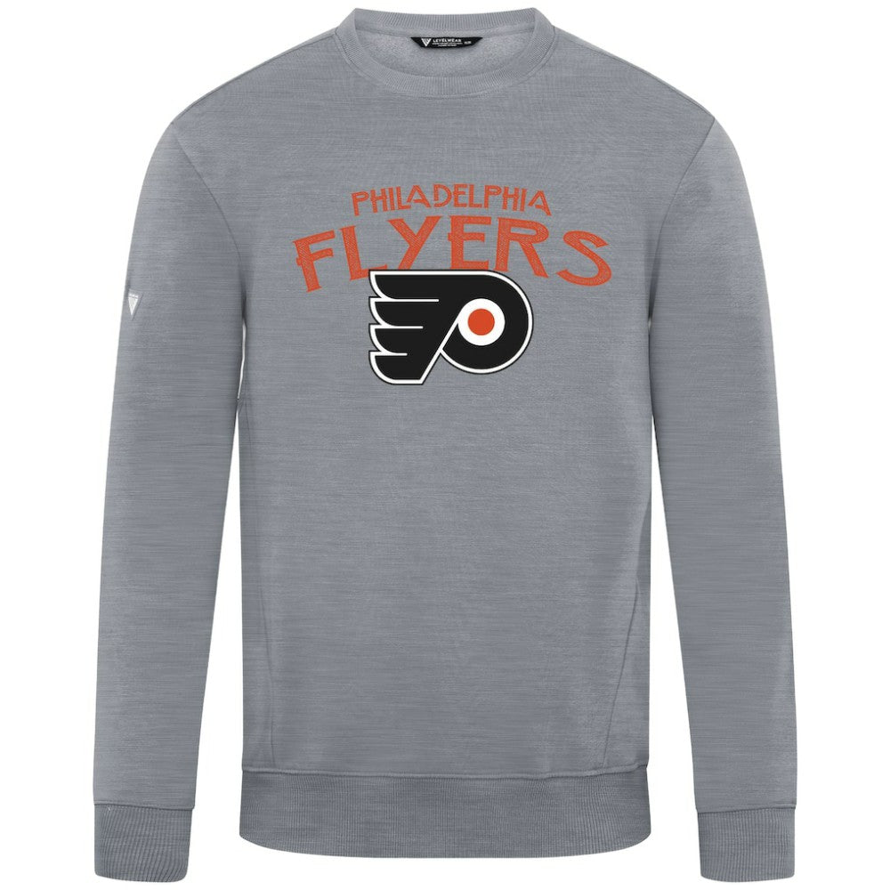 Philadelphia Flyers Levelwear Zane Mission Sweatshirt - Gray Sweatshirts