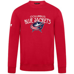 Columbus Blue Jackets Levelwear Zane Mission Sweatshirt - Red Sweatshirts