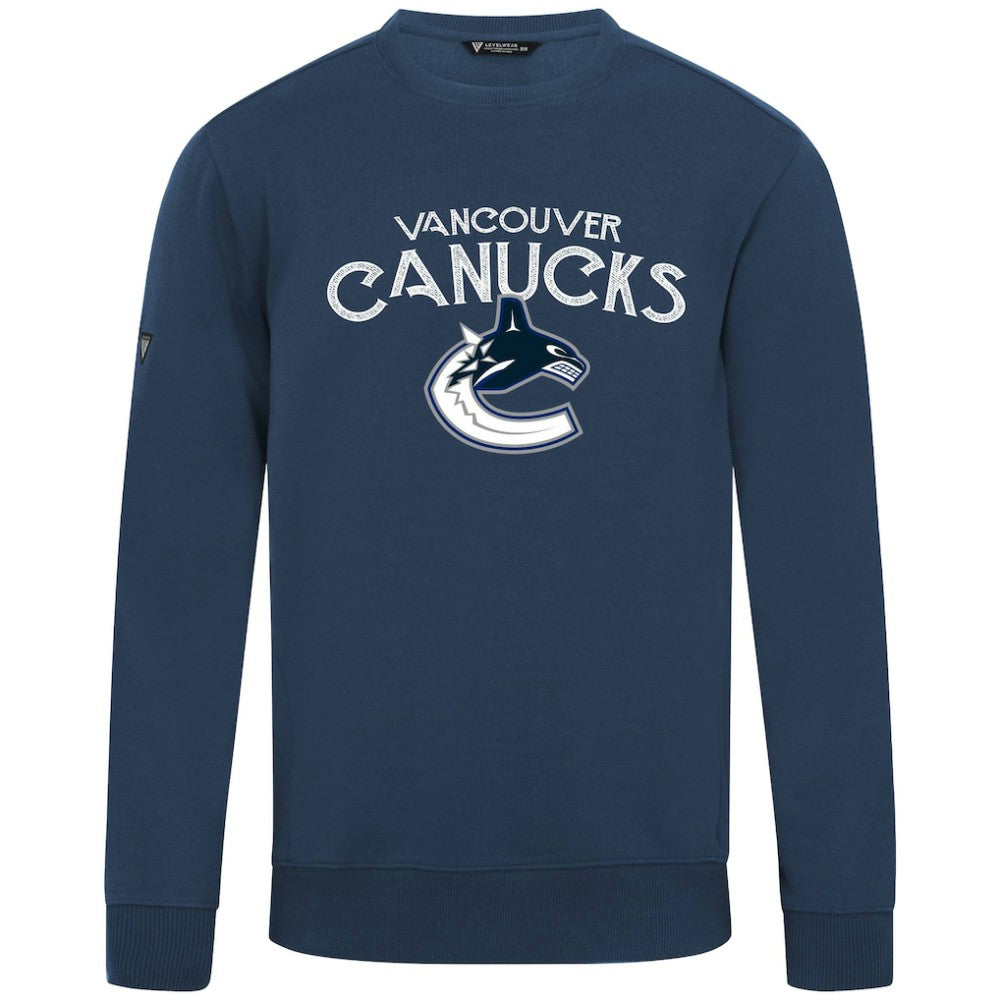 Vancouver Canucks Levelwear Zane Mission Sweatshirt - Navy Sweatshirts