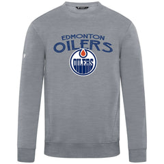 Edmonton Oilers Levelwear Zane Mission Sweatshirt - Gray Sweatshirts