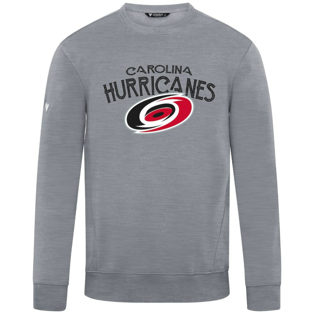 Carolina Hurricanes Levelwear Zane Mission Sweatshirt - Gray Sweatshirts