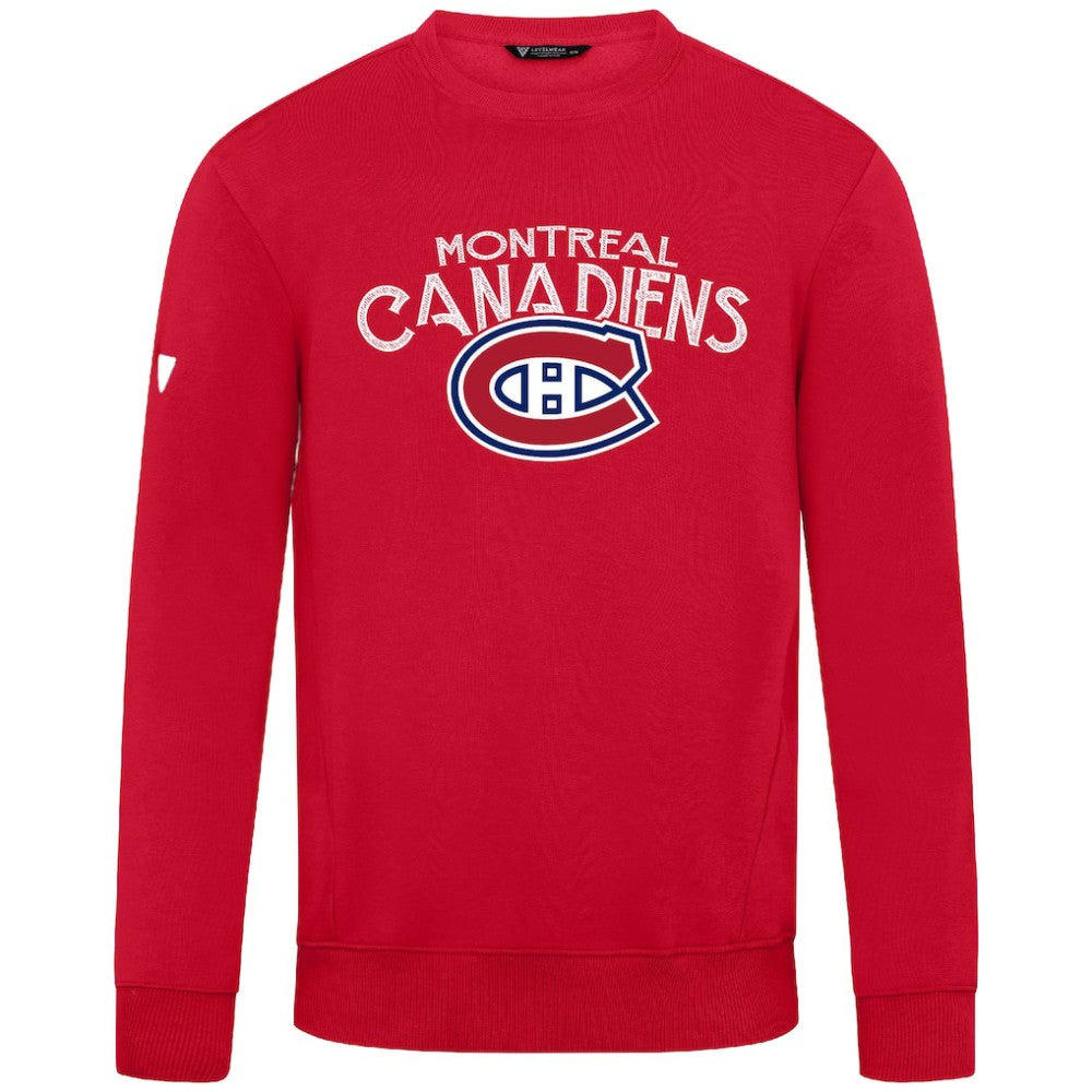Montreal Canadiens Levelwear Zane Mission Sweatshirt - Red Sweatshirts