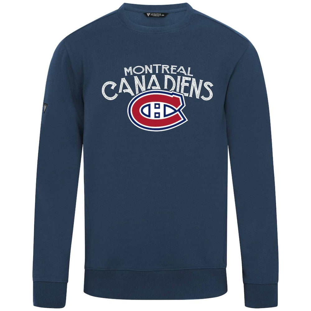 Montreal Canadiens Levelwear Zane Mission Sweatshirt - Navy Sweatshirts