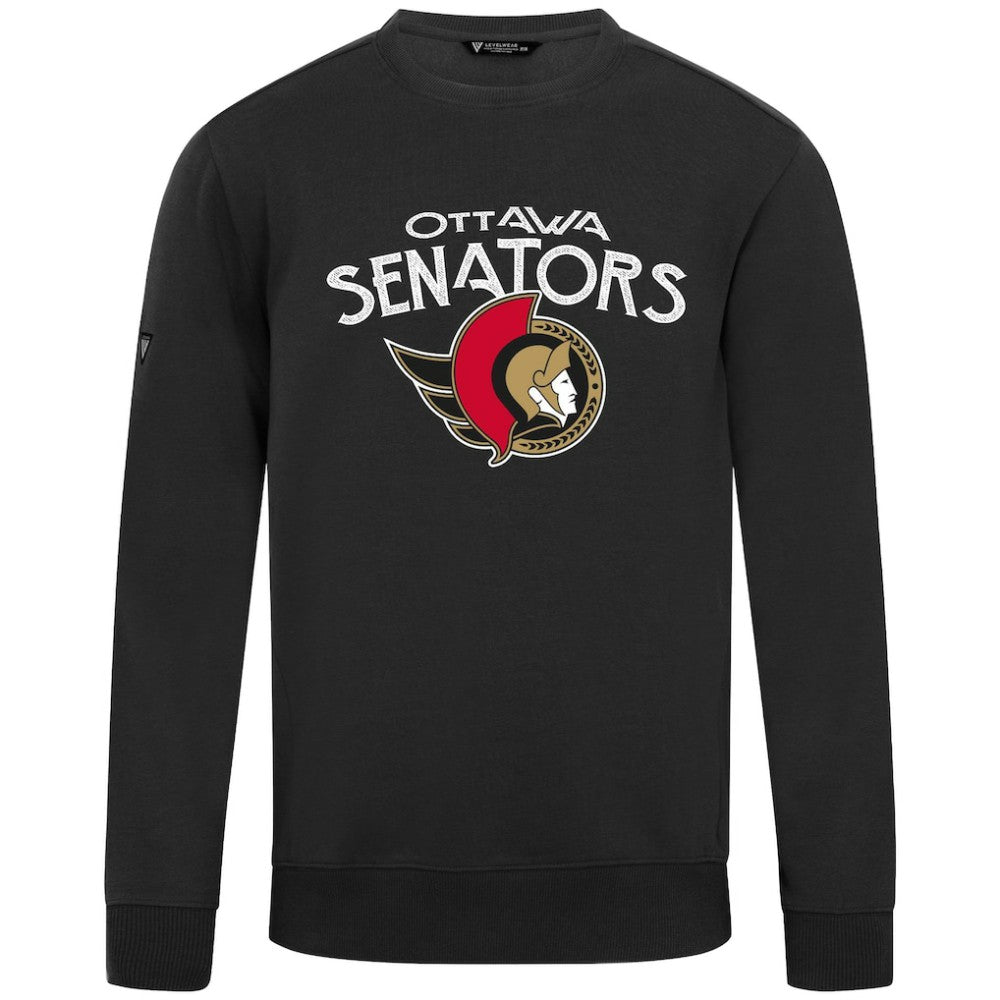 Ottawa Senators Levelwear Zane Mission Sweatshirt - Black Sweatshirts
