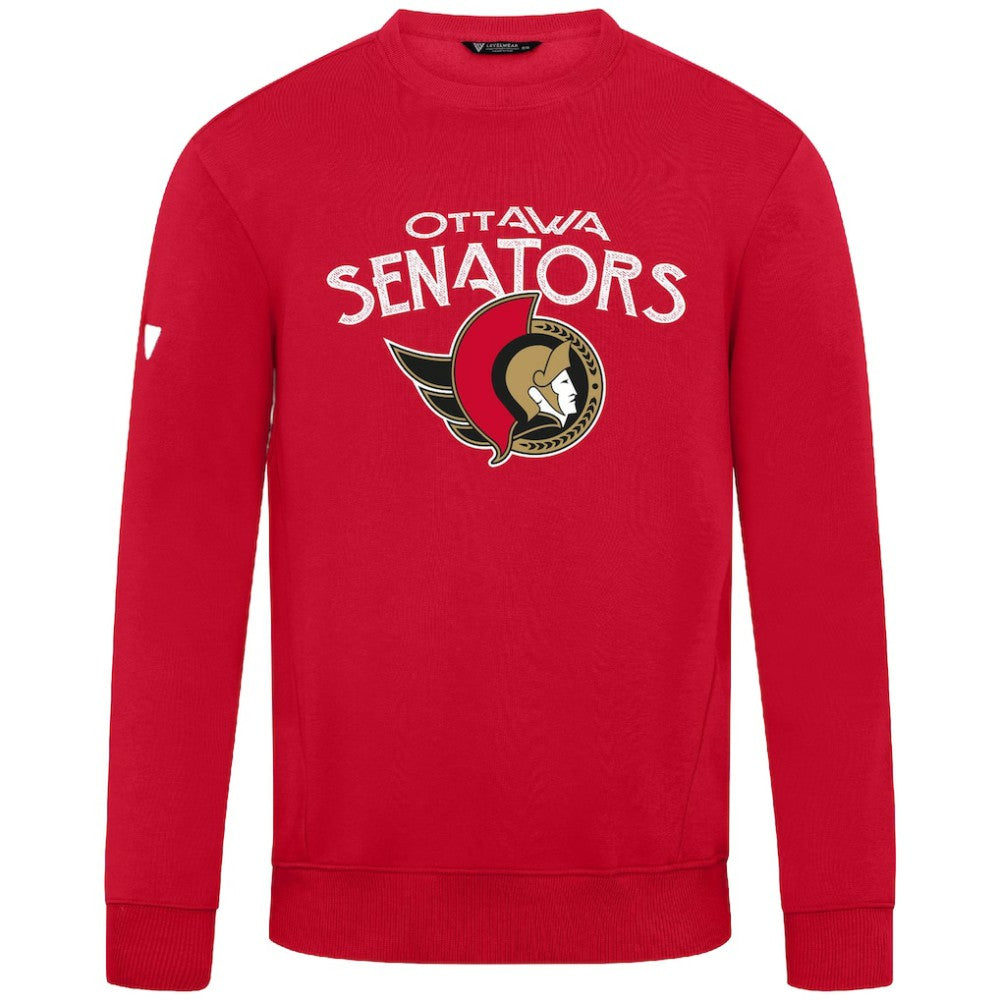 Ottawa Senators Levelwear Zane Mission Sweatshirt - Red Sweatshirts
