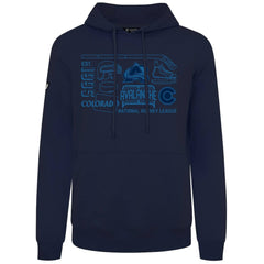 Colorado Avalanche Levelwear Podium Campaign Pullover Hoodie - Navy Hoodies