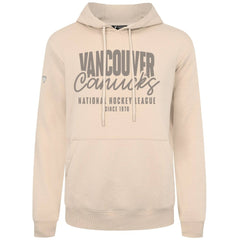 Vancouver Canucks Levelwear Podium Response Pullover Hoodie - Khaki Hoodies