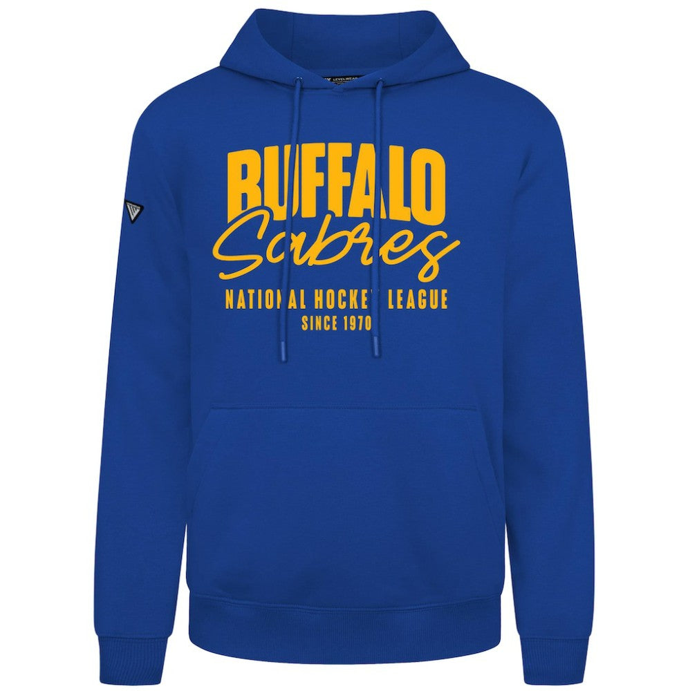 Buffalo Sabres Levelwear Podium Response Pullover Hoodie - Royal Hoodies