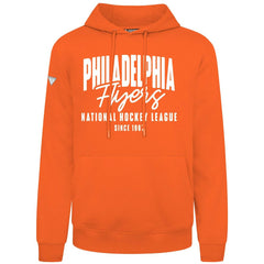Philadelphia Flyers Levelwear Podium Response Pullover Hoodie - Orange Hoodies