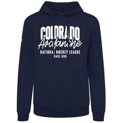 Colorado Avalanche Levelwear Podium Response Pullover Hoodie - Navy Hoodies