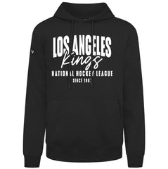 Los Angeles Kings Levelwear Podium Response Pullover Hoodie - Black Hoodies