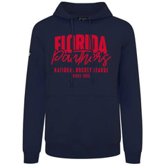 Florida Panthers Levelwear Podium Response Pullover Hoodie - Navy Hoodies
