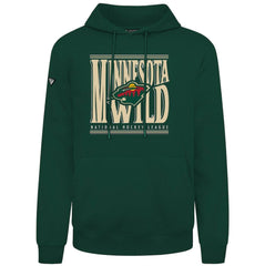 Minnesota Wild Levelwear Podium Powerhouse Pullover Hoodie - Green Hoodies