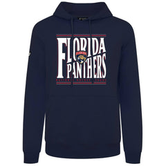 Florida Panthers Levelwear Podium Powerhouse Pullover Hoodie - Navy Hoodies