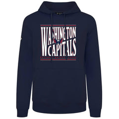 Washington Capitals Levelwear Podium Powerhouse Pullover Hoodie - Navy Hoodies