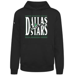 Dallas Stars Levelwear Podium Powerhouse Pullover Hoodie - Black Hoodies