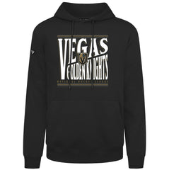 Vegas Golden Knights Levelwear Podium Powerhouse Pullover Hoodie - Black Hoodies