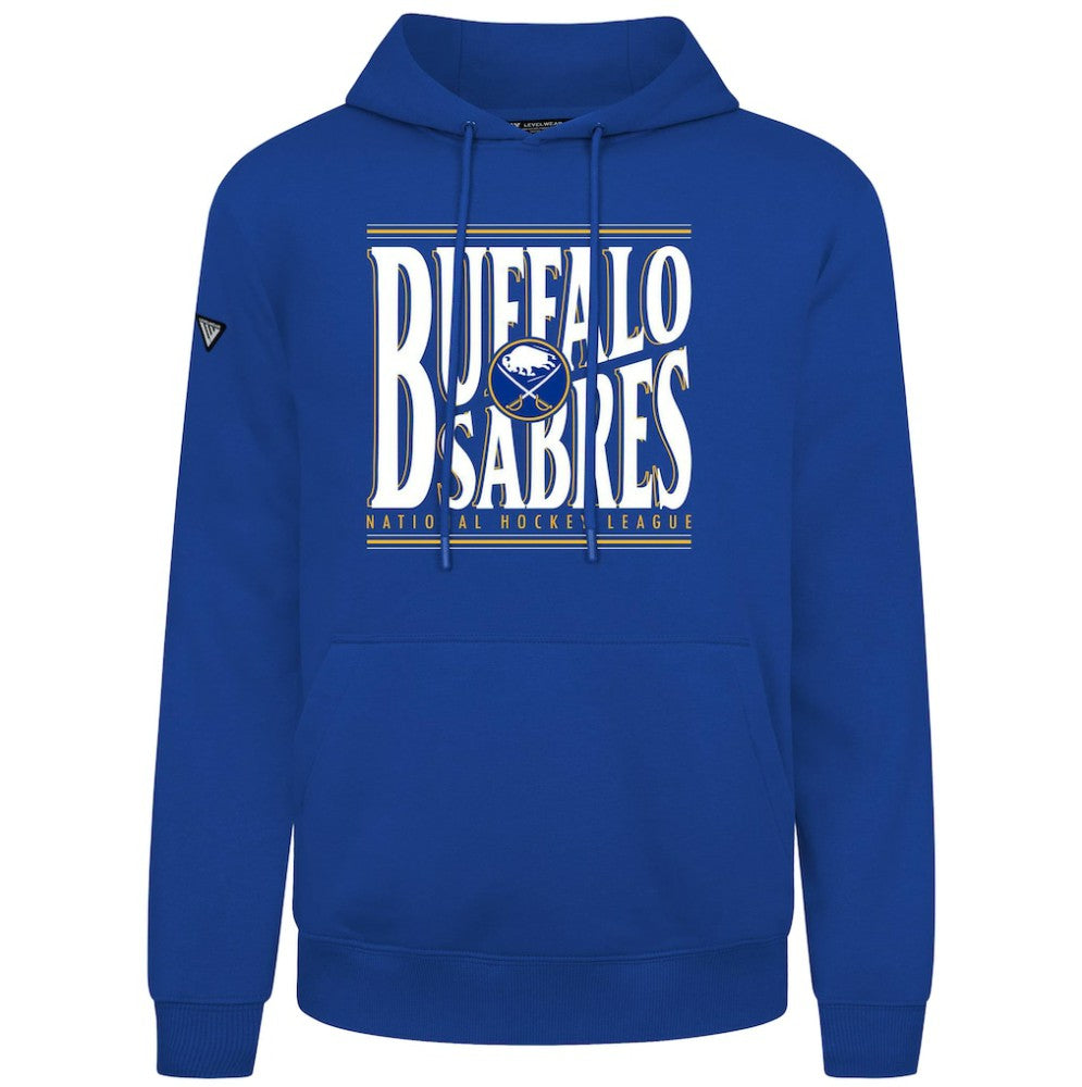Buffalo Sabres Levelwear Podium Powerhouse Pullover Hoodie - Royal Hoodies