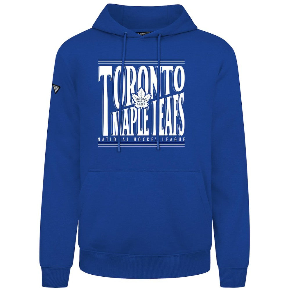 Toronto Maple Leafs Levelwear Podium Powerhouse Pullover Hoodie - Royal Hoodies