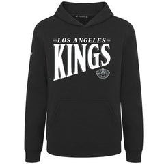 Los Angeles Kings Levelwear Youth Jr Podium Tally Pullover Hoodie - Black Hoodies
