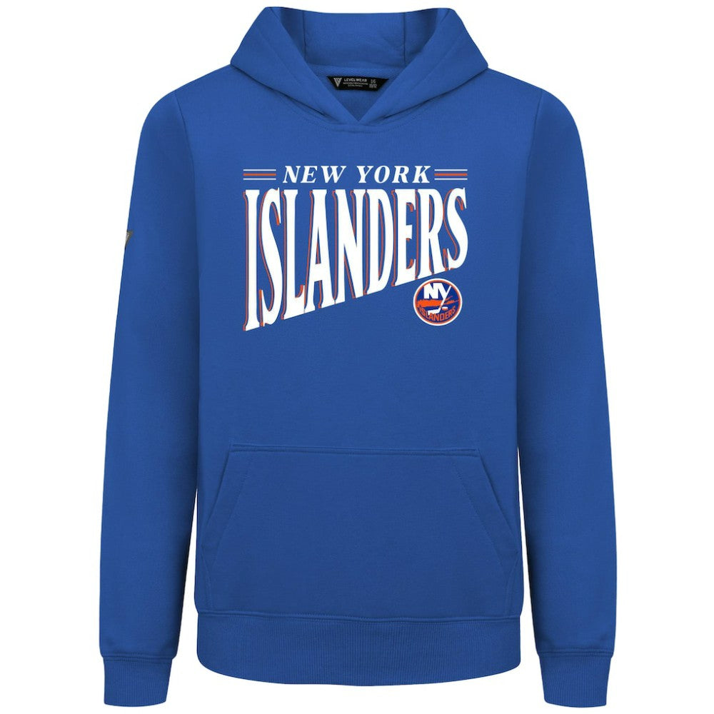 New York Islanders Levelwear Youth Jr Podium Tally Pullover Hoodie - Royal Hoodies