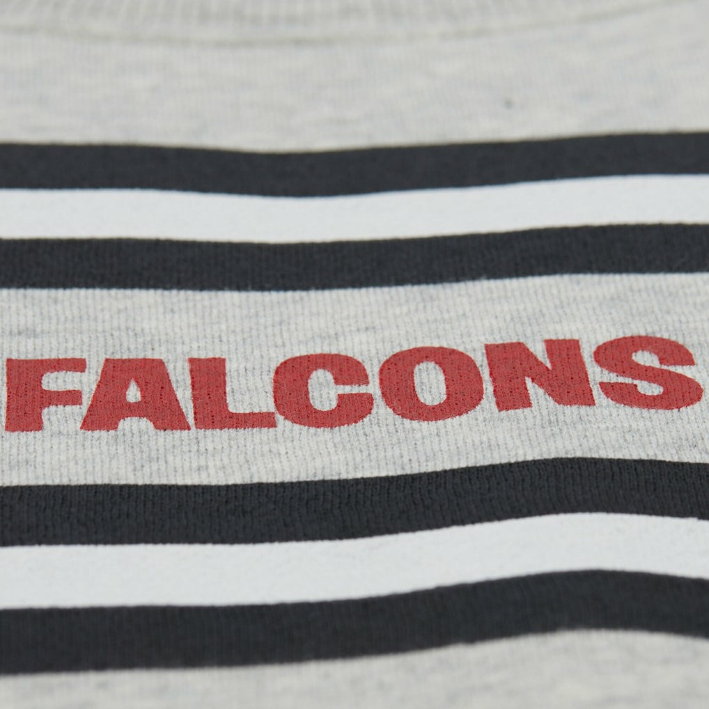 Atlanta Falcons All Over Print Vintage Fleece Crewneck Sweatshirt - Heather Gray online