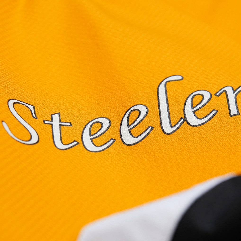Pittsburgh Steelers Tie Breaker Vintage Logo Lightweight Anorak Half-Zip Windbreaker - Gold/Black outlet