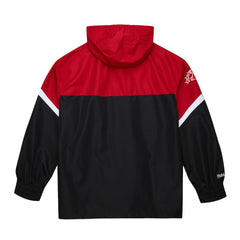 Kansas City Chiefs Tie Breaker Vintage Logo Lightweight Anorak Half-Zip Windbreaker - Red/Black for sale