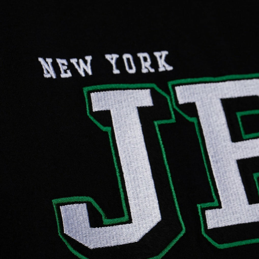 New York Jets Training Camp Vintage Logos Long Sleeve T-Shirt - Black on sale
