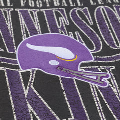 Minnesota Vikings Downtown Crew Vintage Logo Sweatshirt - Black online