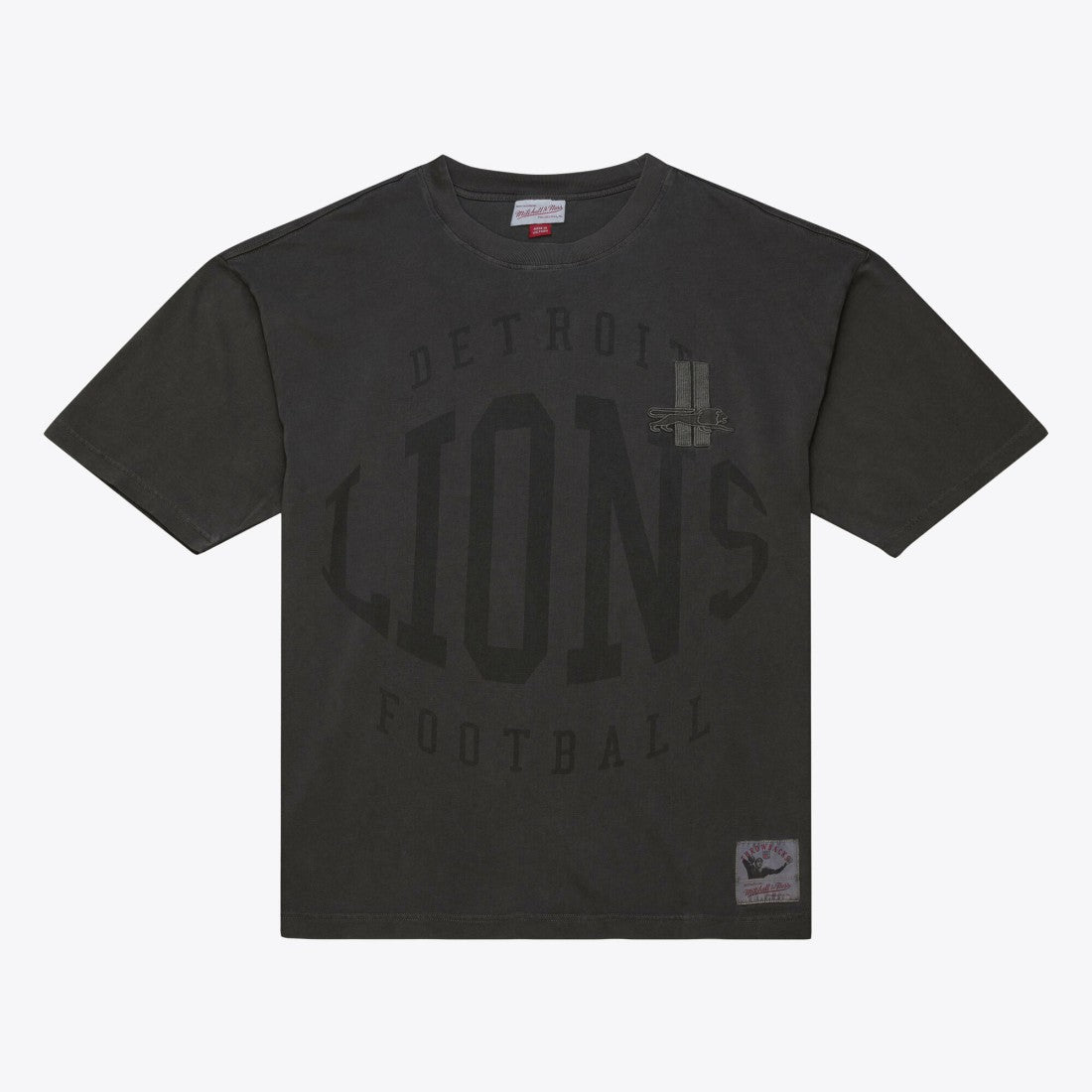 Detroit Lions Downtown Collection Premium Vintage Logo T-Shirt - Black for sale