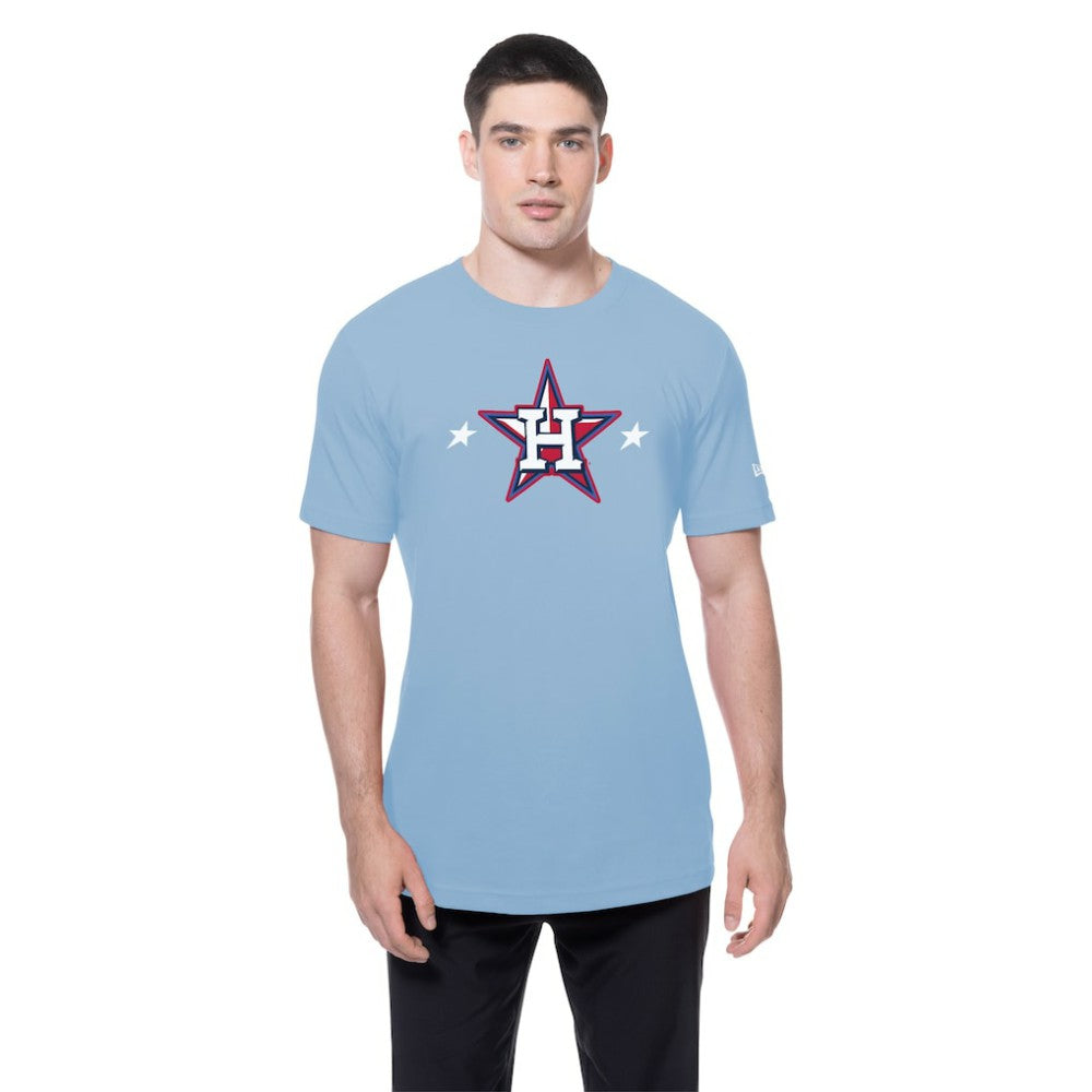Houston Astros 2025 MLB All-Star Game Workout T-Shirt Light Blue