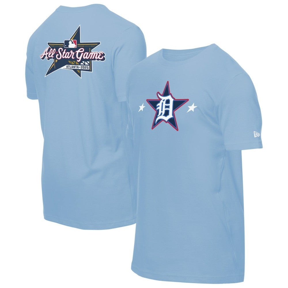 Detroit Tigers 2025 MLB All-Star Game Workout T-Shirt Light Blue