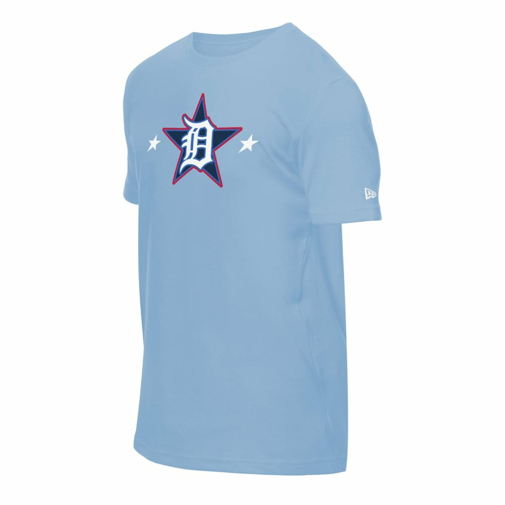Detroit Tigers 2025 MLB All-Star Game Workout T-Shirt Light Blue