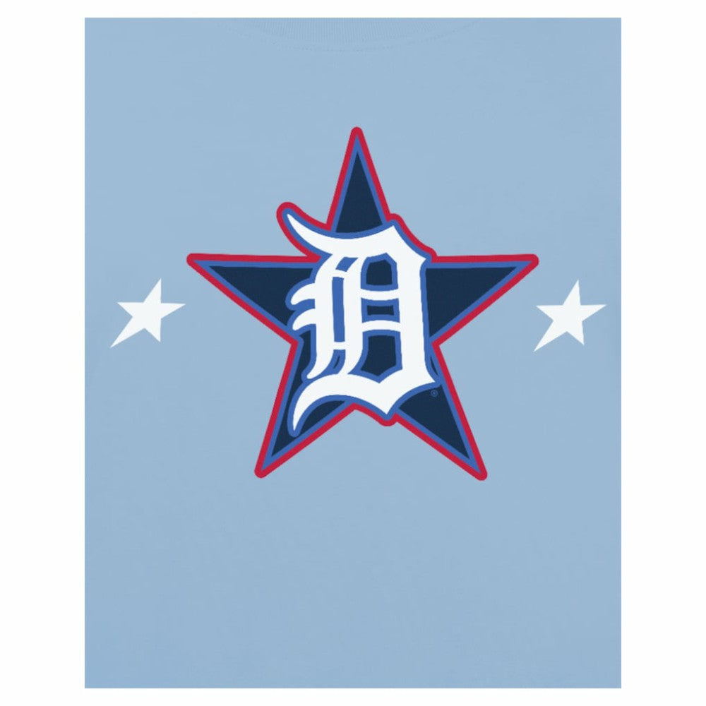 Detroit Tigers 2025 MLB All-Star Game Workout T-Shirt Light Blue