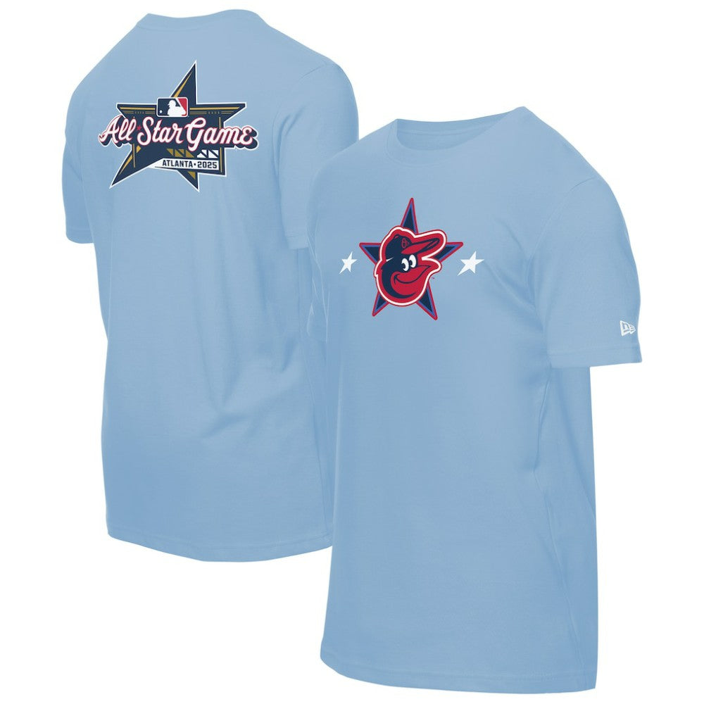 Baltimore Orioles 2025 MLB All-Star Game Workout T-Shirt Light Blue