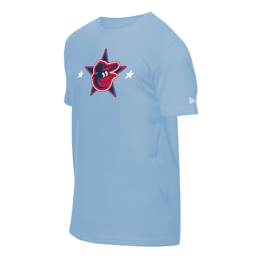 Baltimore Orioles 2025 MLB All-Star Game Workout T-Shirt Light Blue